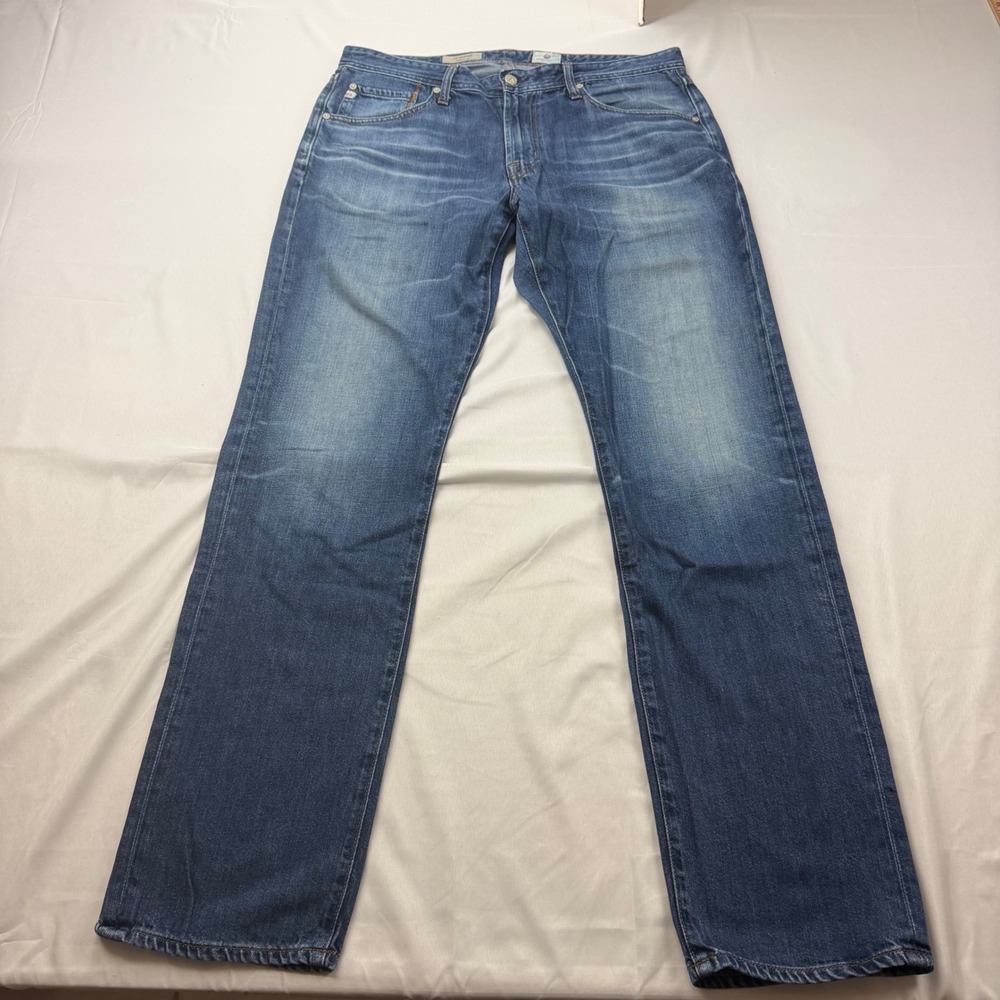 AG Adriano Goldschmied The Graduate Jeans Mens 34 x31 Tailored Leg Made In USA